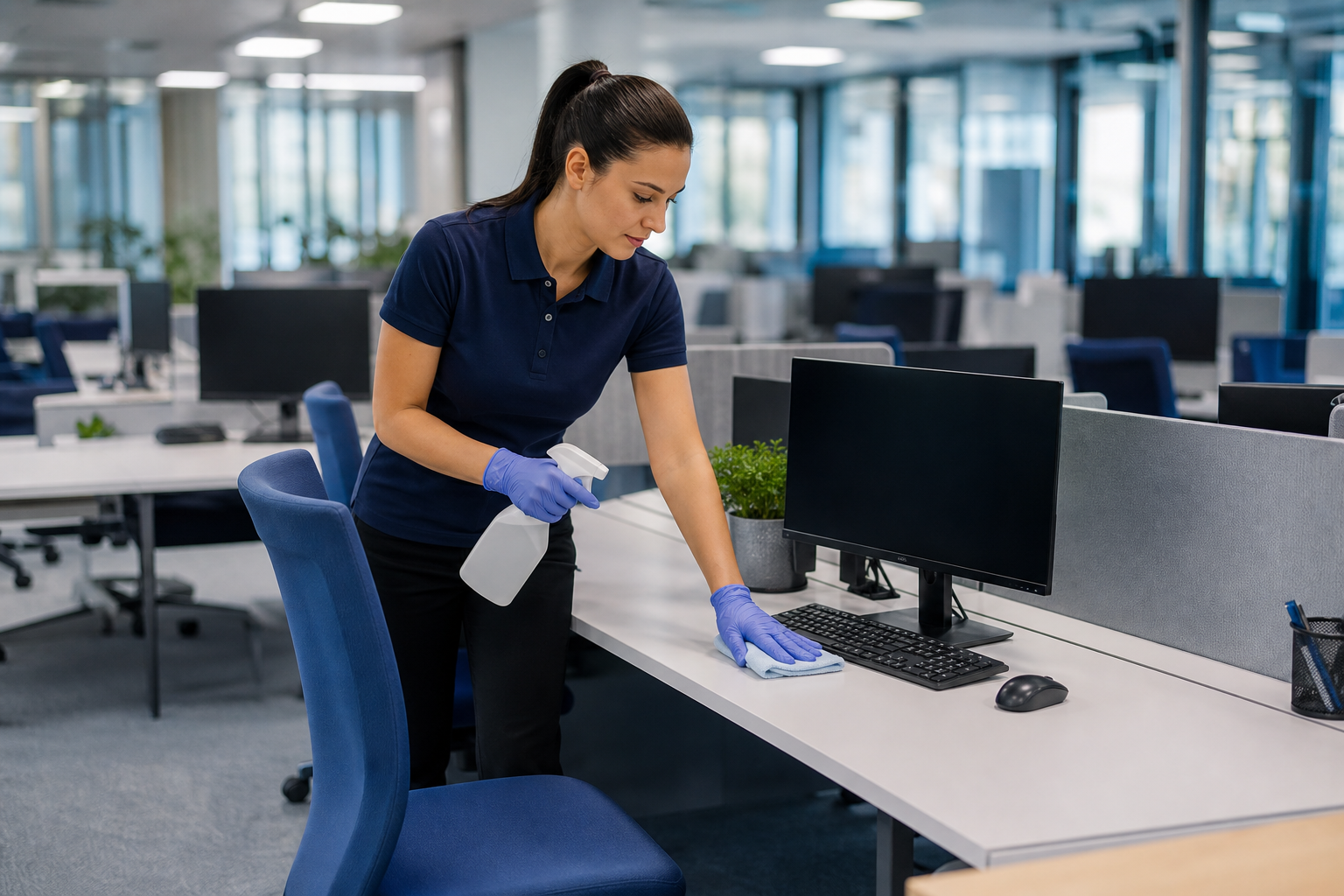 Nettoyage de bureaux
